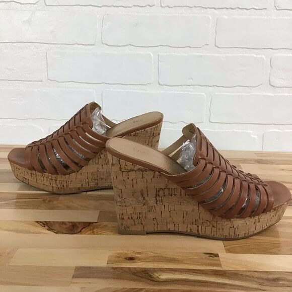 FRANCO Sarto platform slides sandals Franco Sarto wedge mules mules slip on - Picture 5 of 14